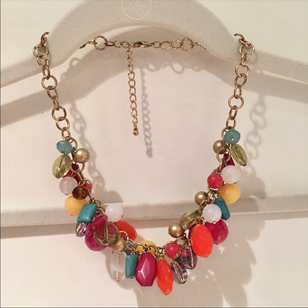 Colorful statement necklace ❤️